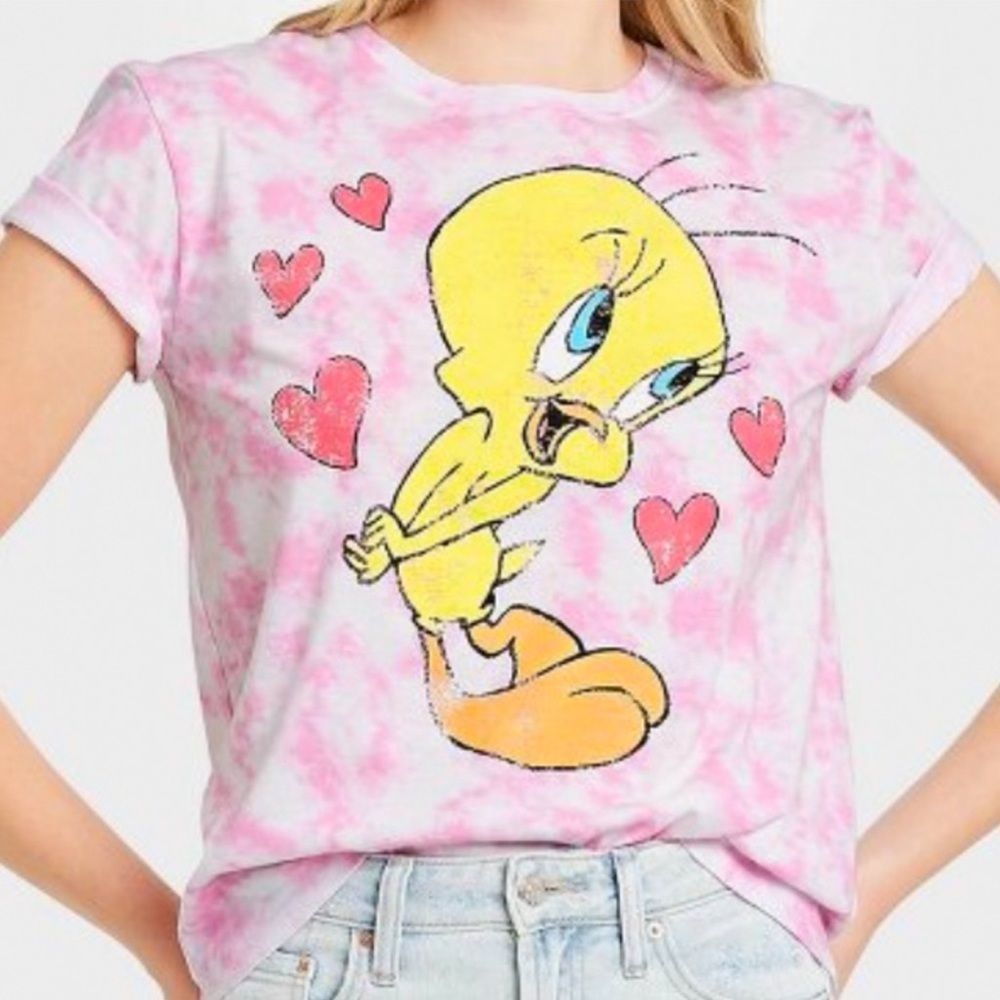 LOONEY TUNES | Tye Dye Tweety Bird Tee